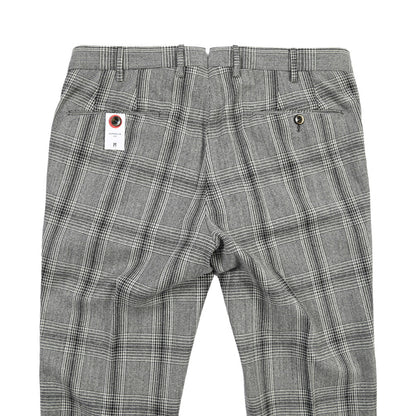 PT TORINO “SUPERSLIM FIT” コットン混ウール ノータックパンツ