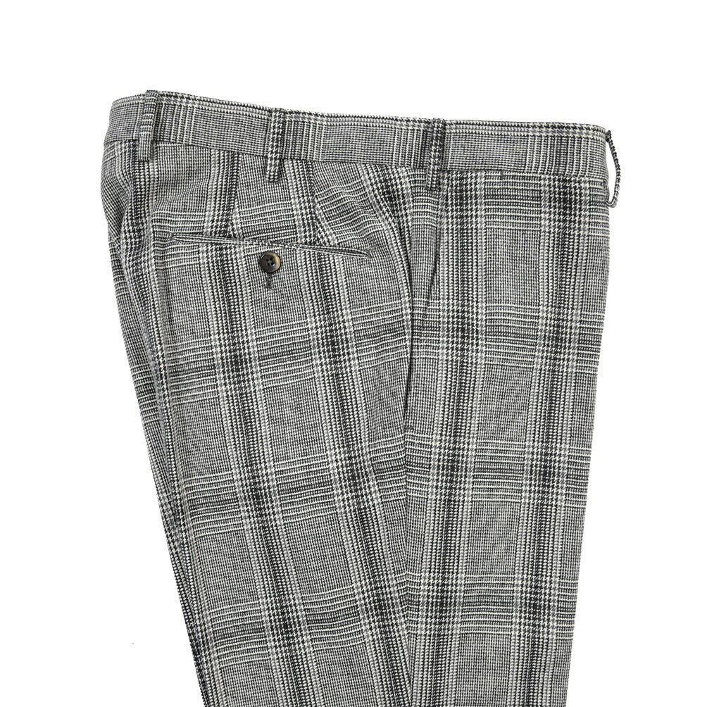 PT TORINO “SUPERSLIM FIT” コットン混ウール ノータックパンツ