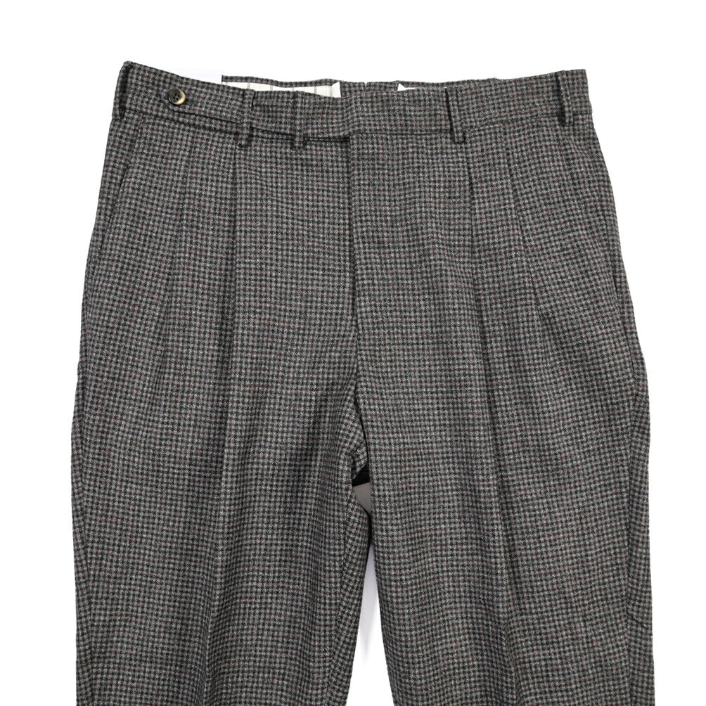 PT TORINO “CARROT FIT” SUPER 100's ヴァージンウール100% ツータックグルカパンツ