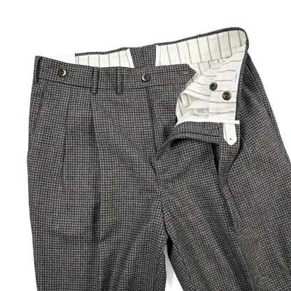 PT TORINO “CARROT FIT” SUPER 100's ヴァージンウール100% ツータックグルカパンツ