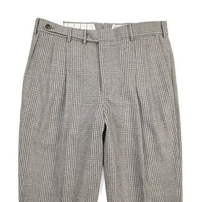 PT TORINO Deluxe “CARROT FIT” カシミヤ混ウール ツータックグルカパンツ