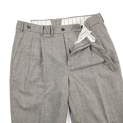 PT TORINO Deluxe “CARROT FIT” カシミヤ混ウール ツータックグルカパンツ