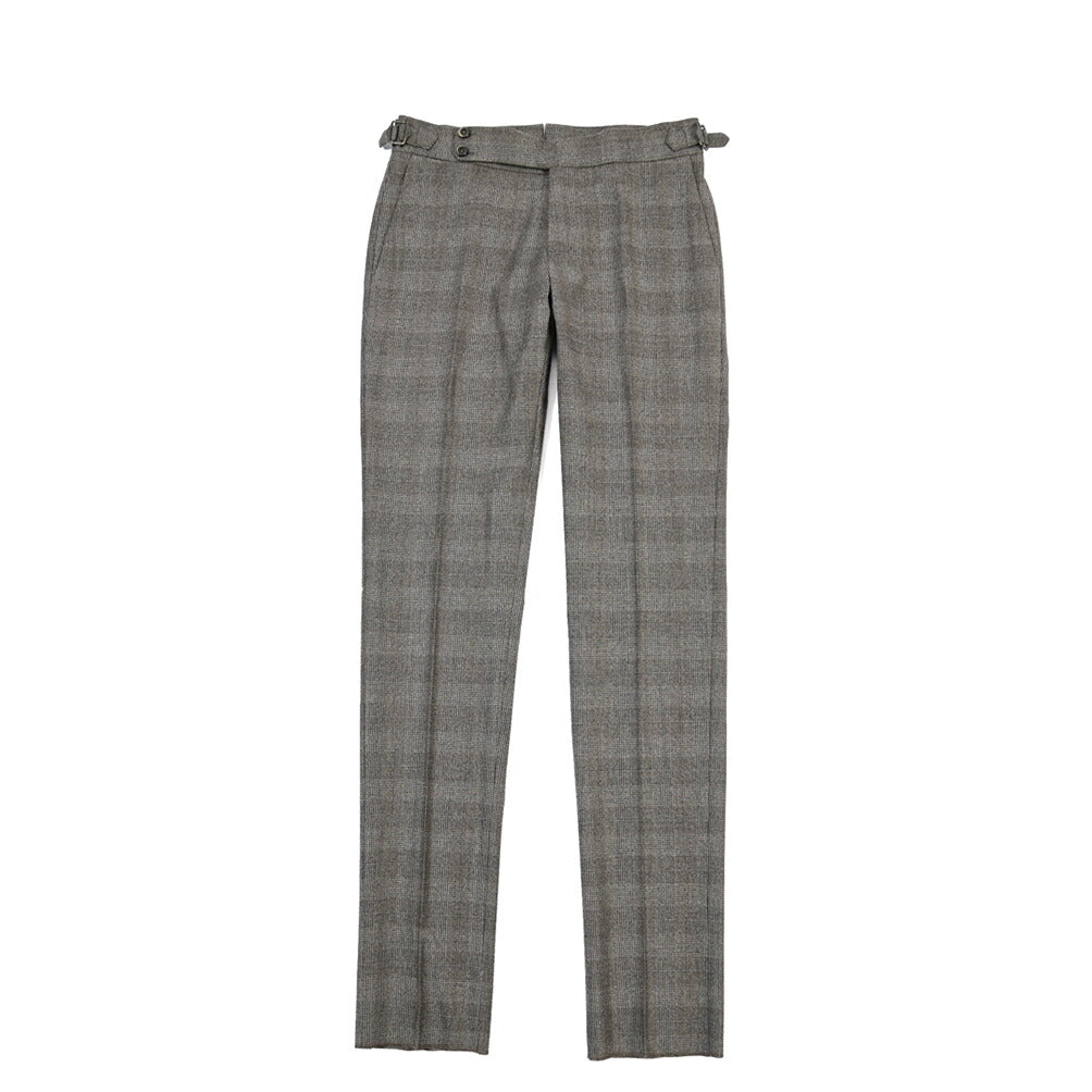 PT TORINO “SLIM FIT” SUPER 100's ヴァージンウール100% ノータックグルカパンツ