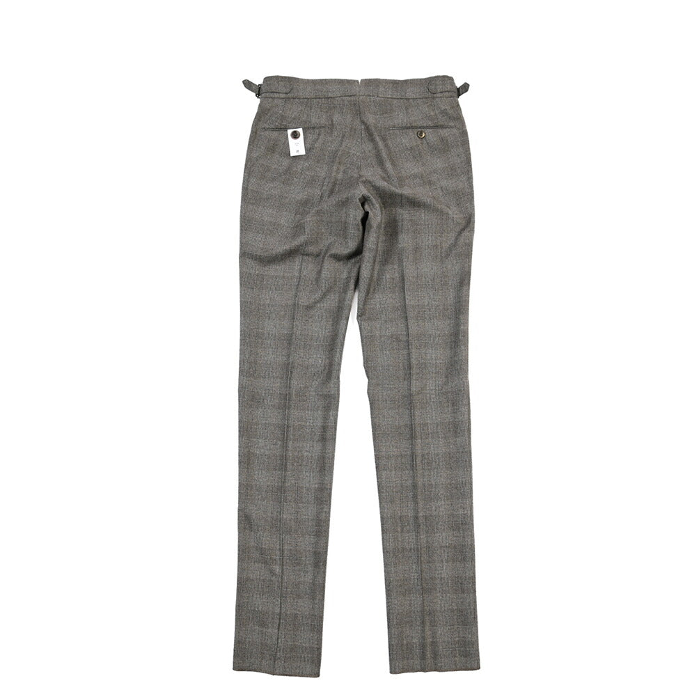 PT TORINO “SLIM FIT” SUPER 100's ヴァージンウール100% ノータックグルカパンツ