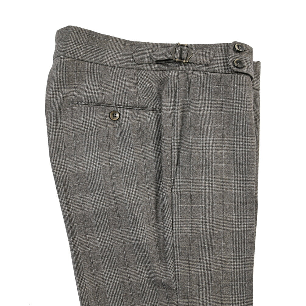 PT TORINO “SLIM FIT” SUPER 100's ヴァージンウール100% ノータックグルカパンツ