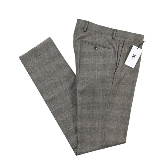 PT TORINO “SLIM FIT” SUPER 100's ヴァージンウール100% ノータックスラックス