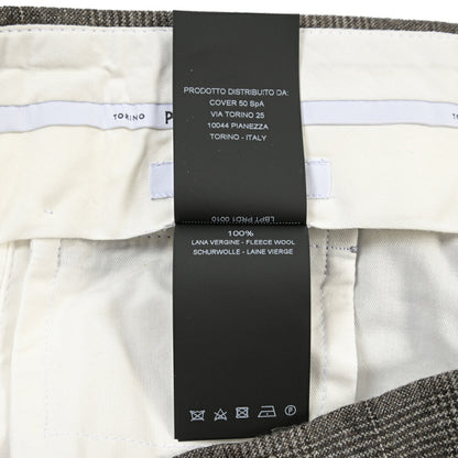 PT TORINO “SLIM FIT” SUPER 100's ヴァージンウール100% ノータックスラックス