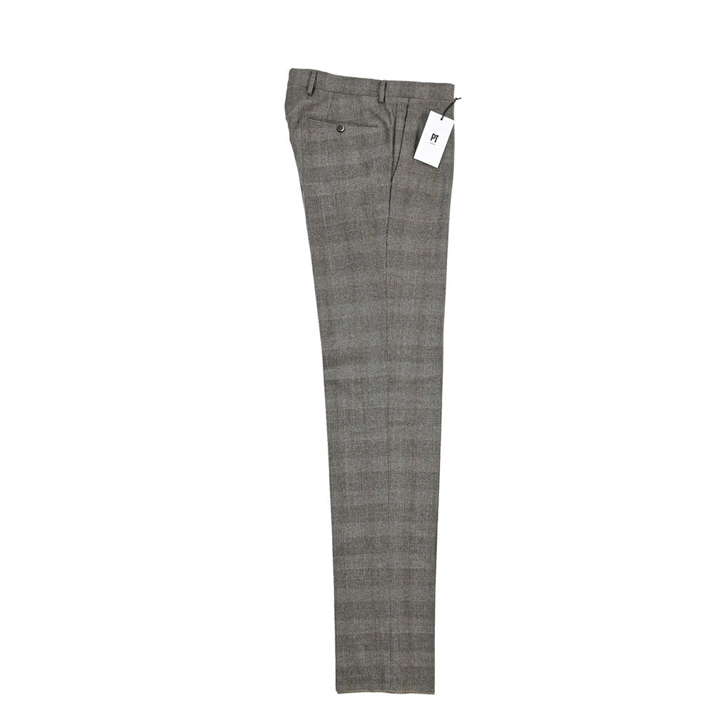 PT TORINO “SLIM FIT” SUPER 100's ヴァージンウール100% ノータックスラックス