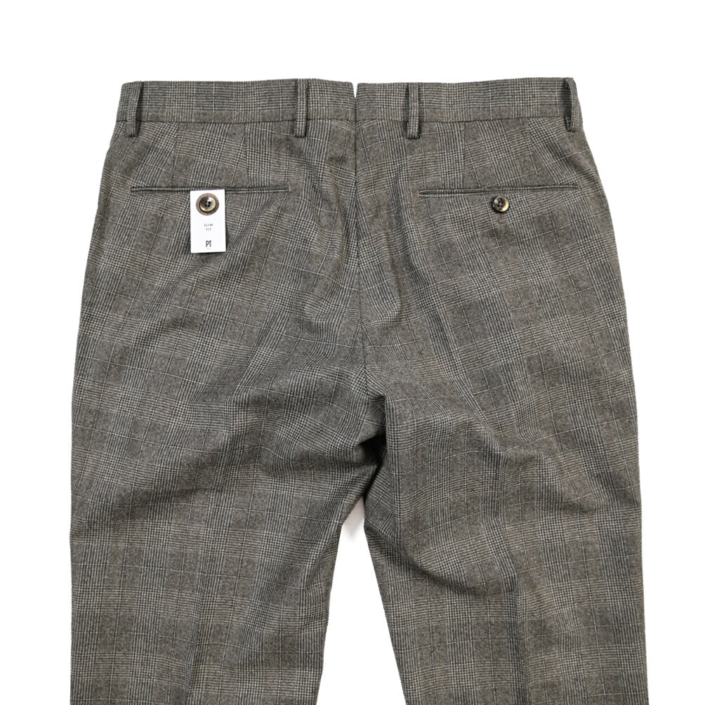PT TORINO “SLIM FIT” SUPER 100's ヴァージンウール100% ノータックスラックス