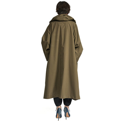 HERNO “FUNCTIONAL WARDROBE” ポリエステル100% フード付きライトコート PRO-METEO 撥水 防風 透湿 / レディース