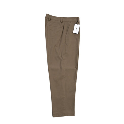 PT TORINO “GIO” カシミヤ混コットン ノータックパンツ