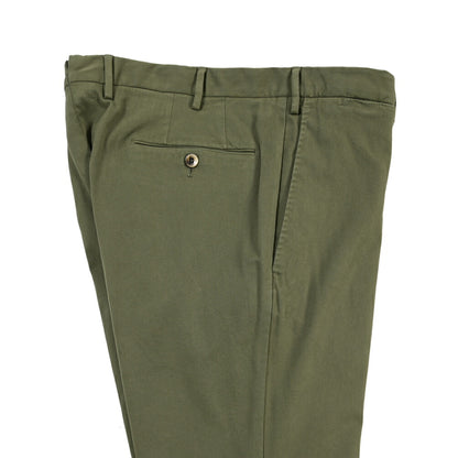PT TORINO “SUPERSLIM FIT” モダール混コットン ノータックパンツ