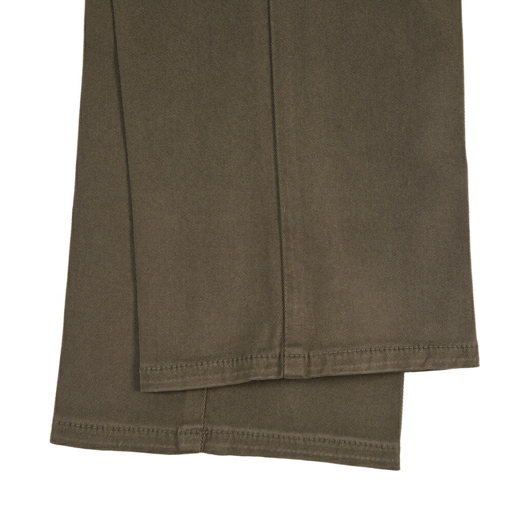 PT TORINO “SUPERSLIM FIT” モダール混コットン ノータックパンツ