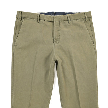 PT TORINO “MASTER FIT” リヨセル混コットン ノータックパンツ