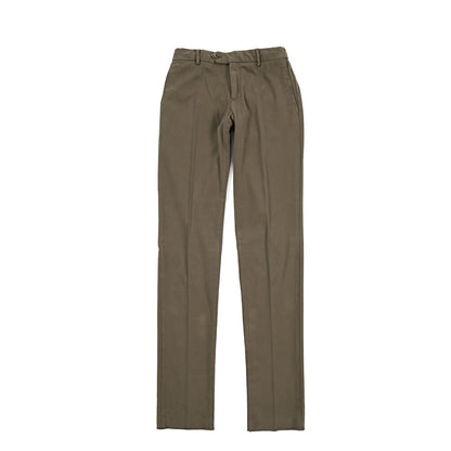 PT TORINO “SLIM FIT” カシミヤ混コットン ドローコード付きパンツ