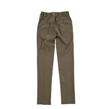 PT TORINO “SLIM FIT” カシミヤ混コットン ドローコード付きパンツ