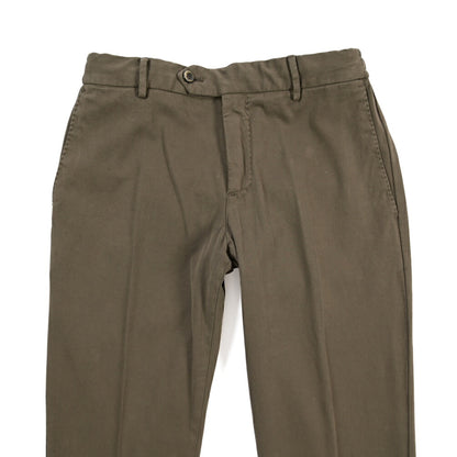 PT TORINO “SLIM FIT” カシミヤ混コットン ドローコード付きパンツ