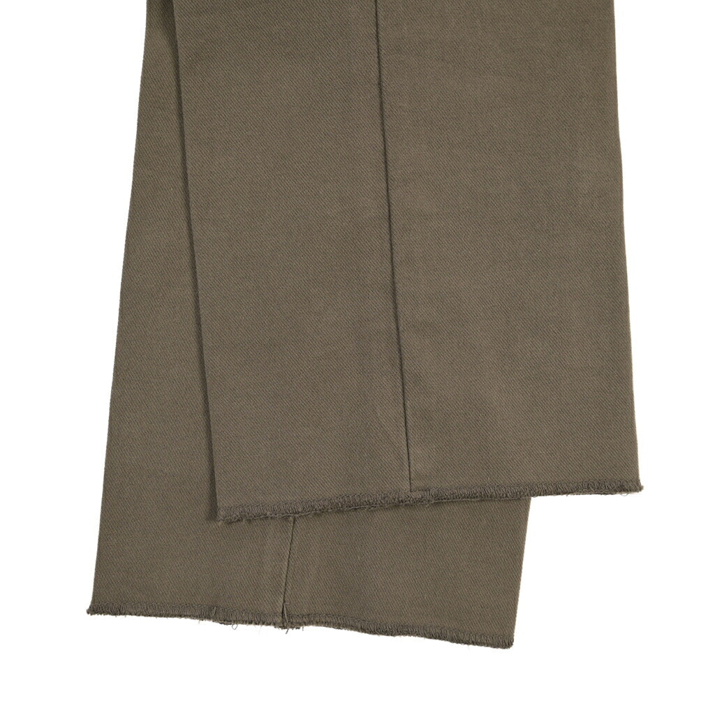 PT TORINO “SLIM FIT” カシミヤ混コットン ドローコード付きパンツ