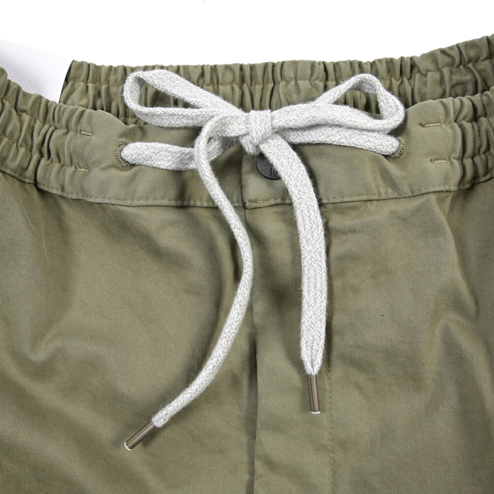PT TORINO Active “OMEGA” ストレッチコットン ドローコード付きパンツ