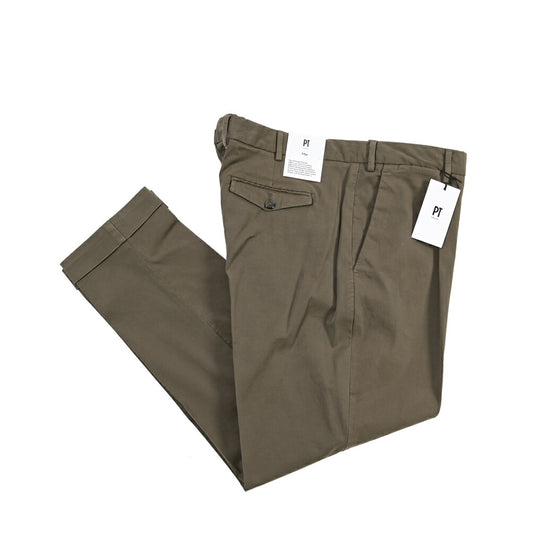 PT TORINO Edge “REBEL FIT” ストレッチコットン ワンタックスラックス