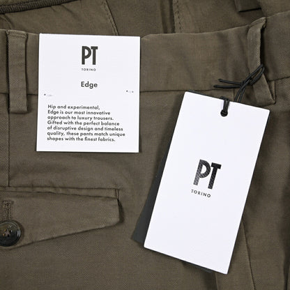 PT TORINO Edge “REBEL FIT” ストレッチコットン ワンタックスラックス