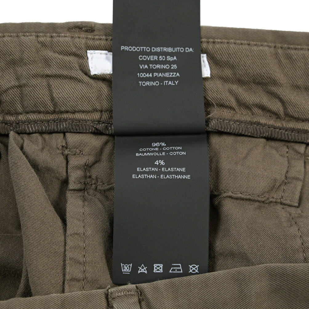 PT TORINO Edge “REBEL FIT” ストレッチコットン ワンタックスラックス