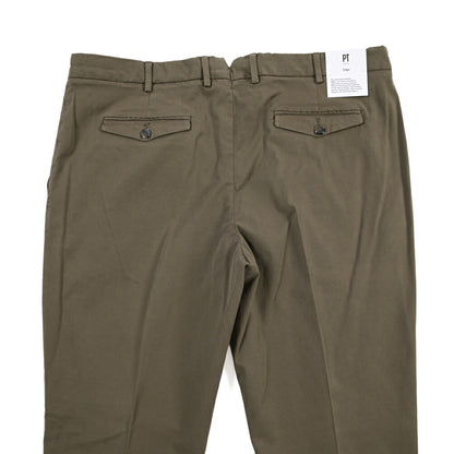 PT TORINO Edge “REBEL FIT” ストレッチコットン ワンタックスラックス