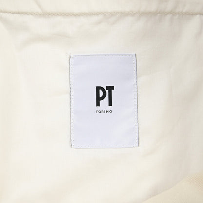 PT TORINO “SOFT FIT” ストレッチコットン ドローコード付ワンタックスラックス