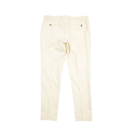 PT TORINO “SOFT FIT” ストレッチコットン ドローコード付ワンタックスラックス