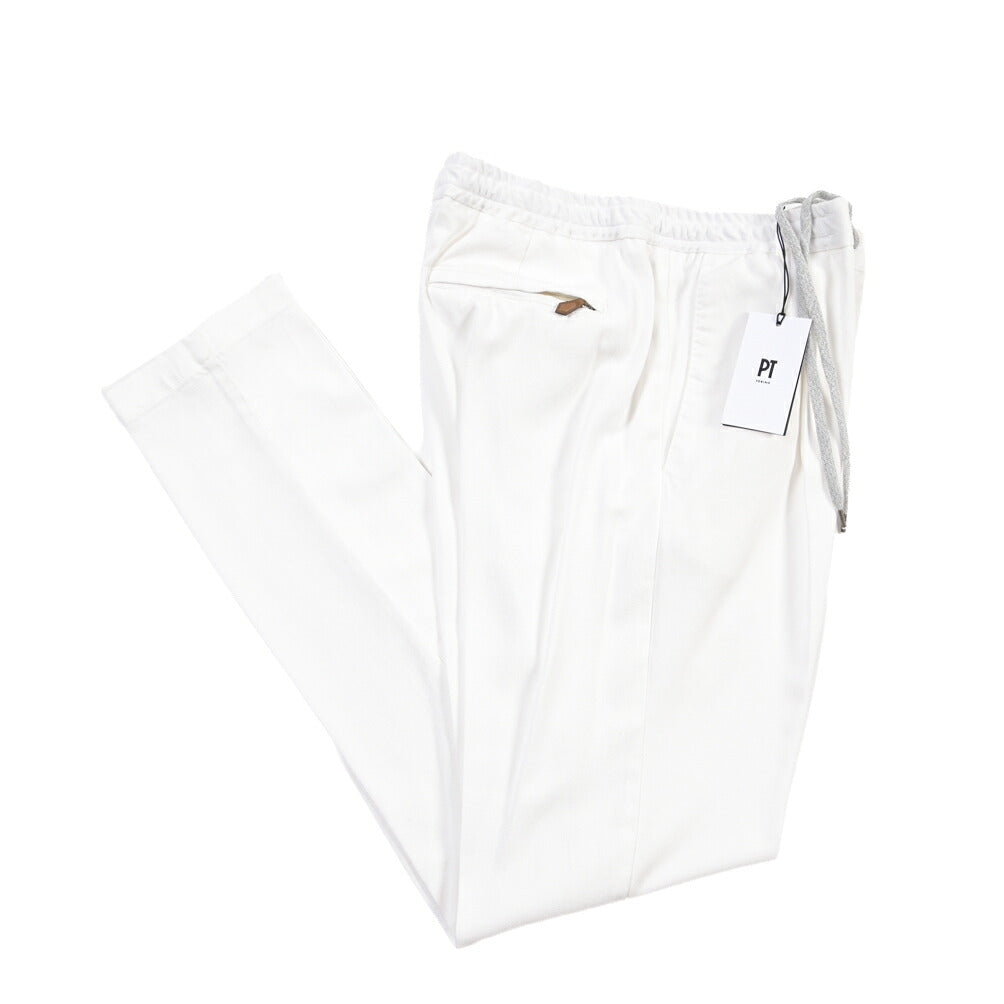 PT TORINO “SOFT FIT” リヨセル100% ワンタックイージースラックス