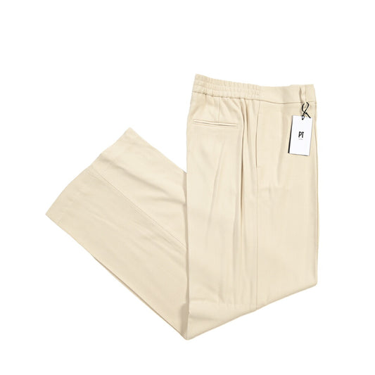 PT TORINO “LORENZA” ビスコース100% ノータックワイドスラックス / レディース