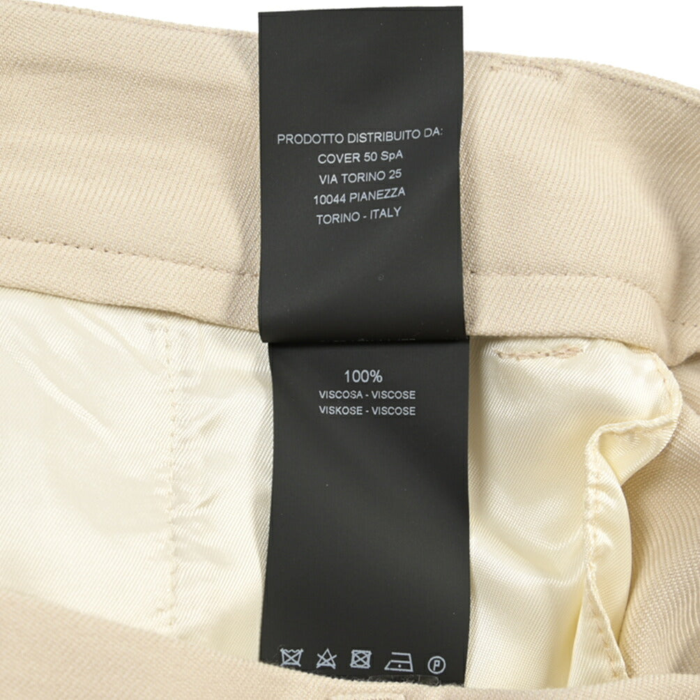 PT TORINO “LORENZA” ビスコース100% ノータックワイドスラックス / レディース
