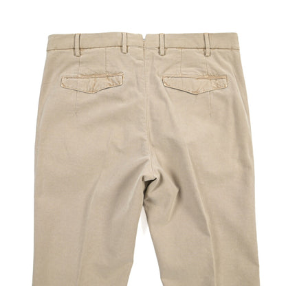 PT TORINO “MASTER FIT” リヨセル混コットン ノータックパンツ