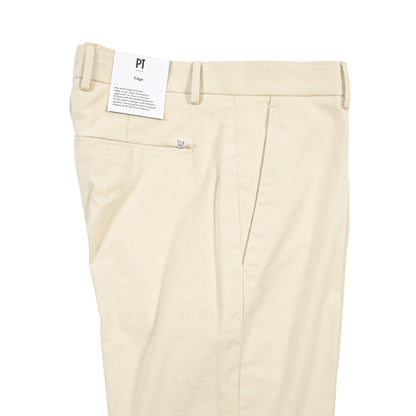 PT TORINO Edge “SOFT FIT” ストレッチコットン ノータックチノパンツ
