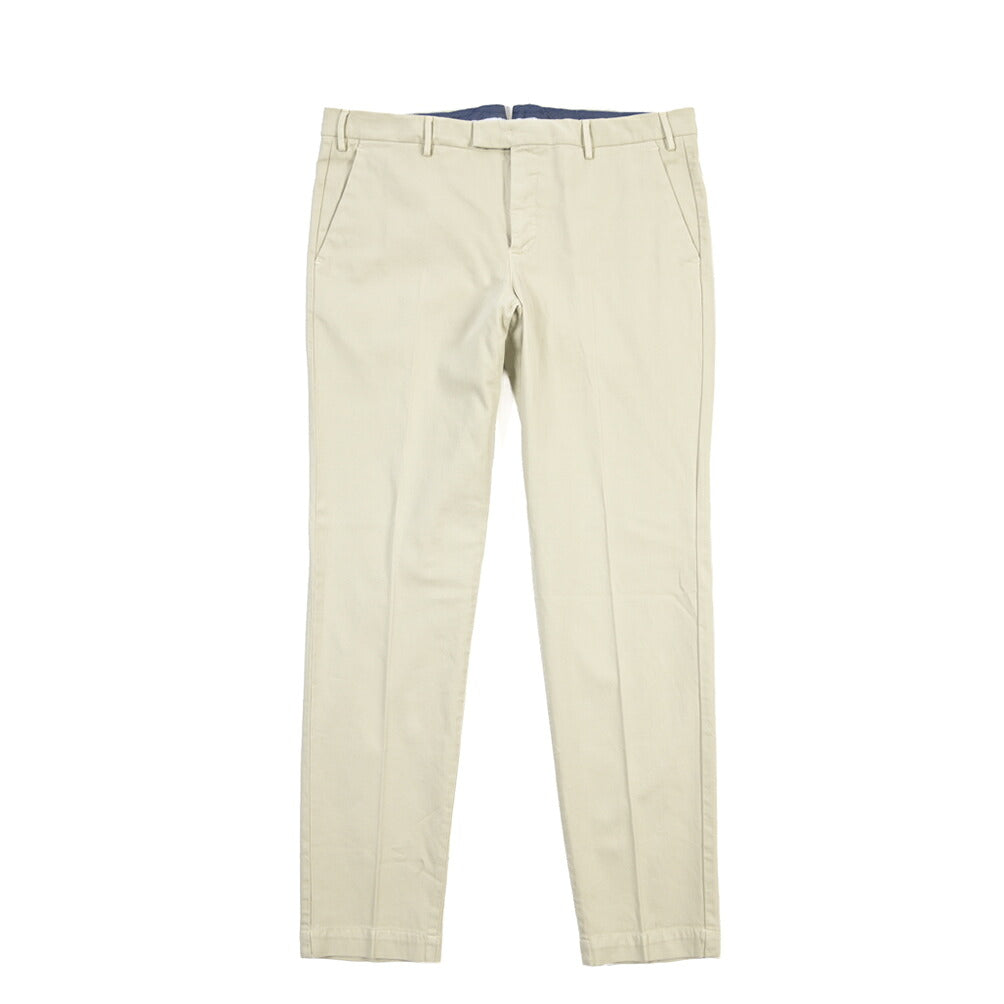 PT TORINO “MASTER FIT” ストレッチコットン ノータックチノパンツ