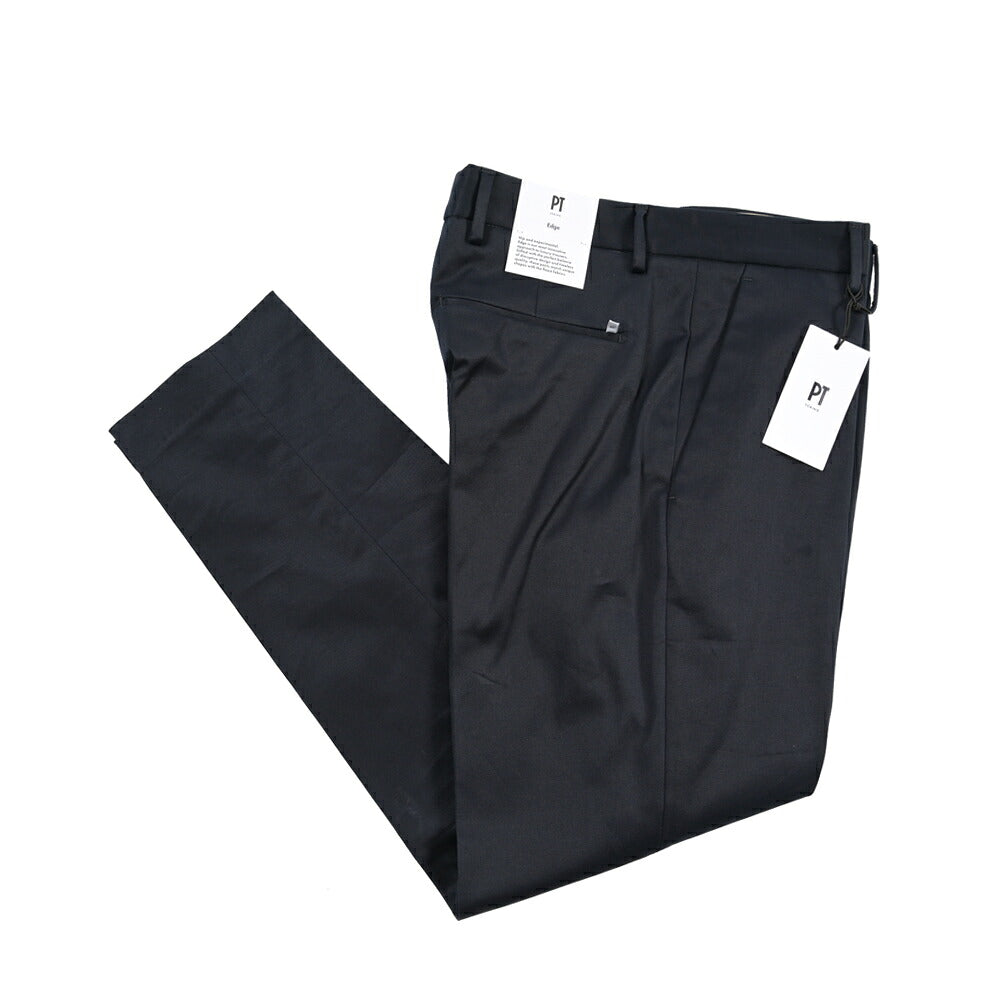 PT TORINO Edge “REBEL FIT” ストレッチコットン ノータックチノパンツ