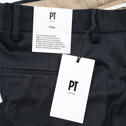 PT TORINO Edge “REBEL FIT” ストレッチコットン ノータックチノパンツ