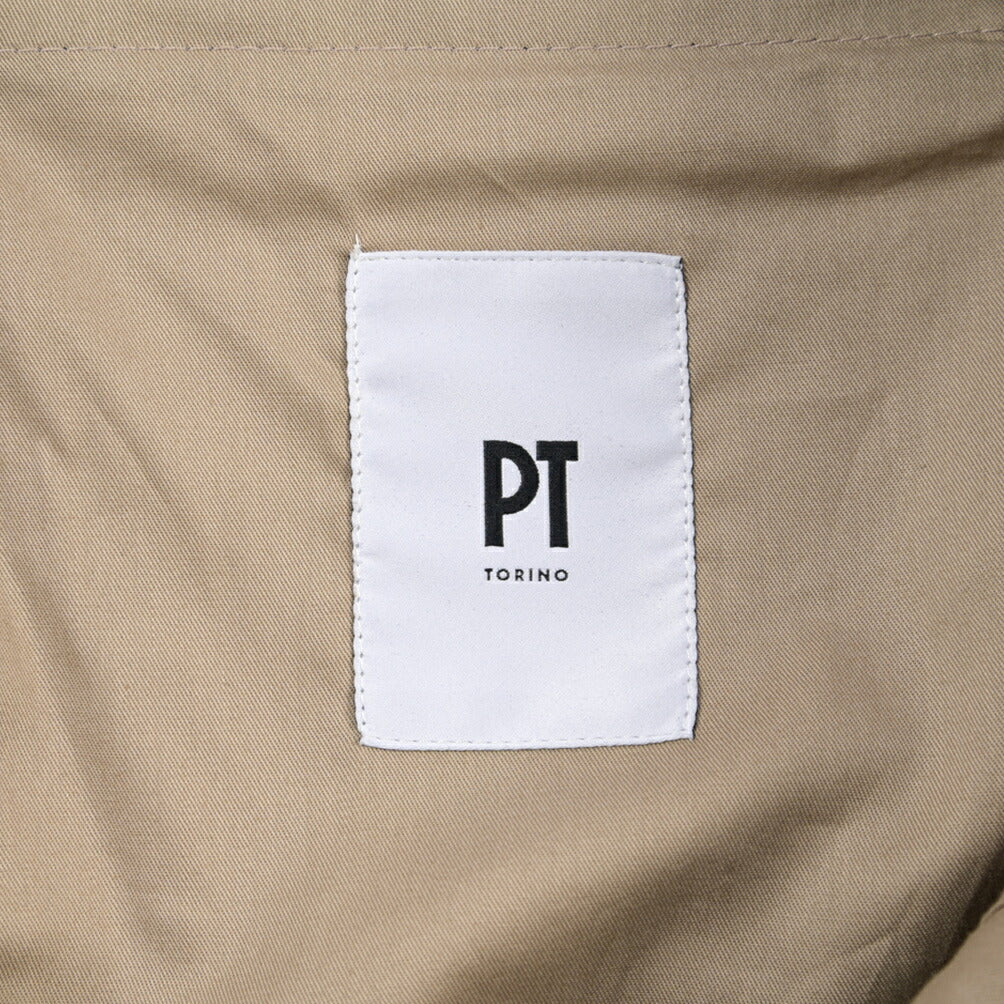 PT TORINO Edge “REBEL FIT” ストレッチコットン ノータックチノパンツ