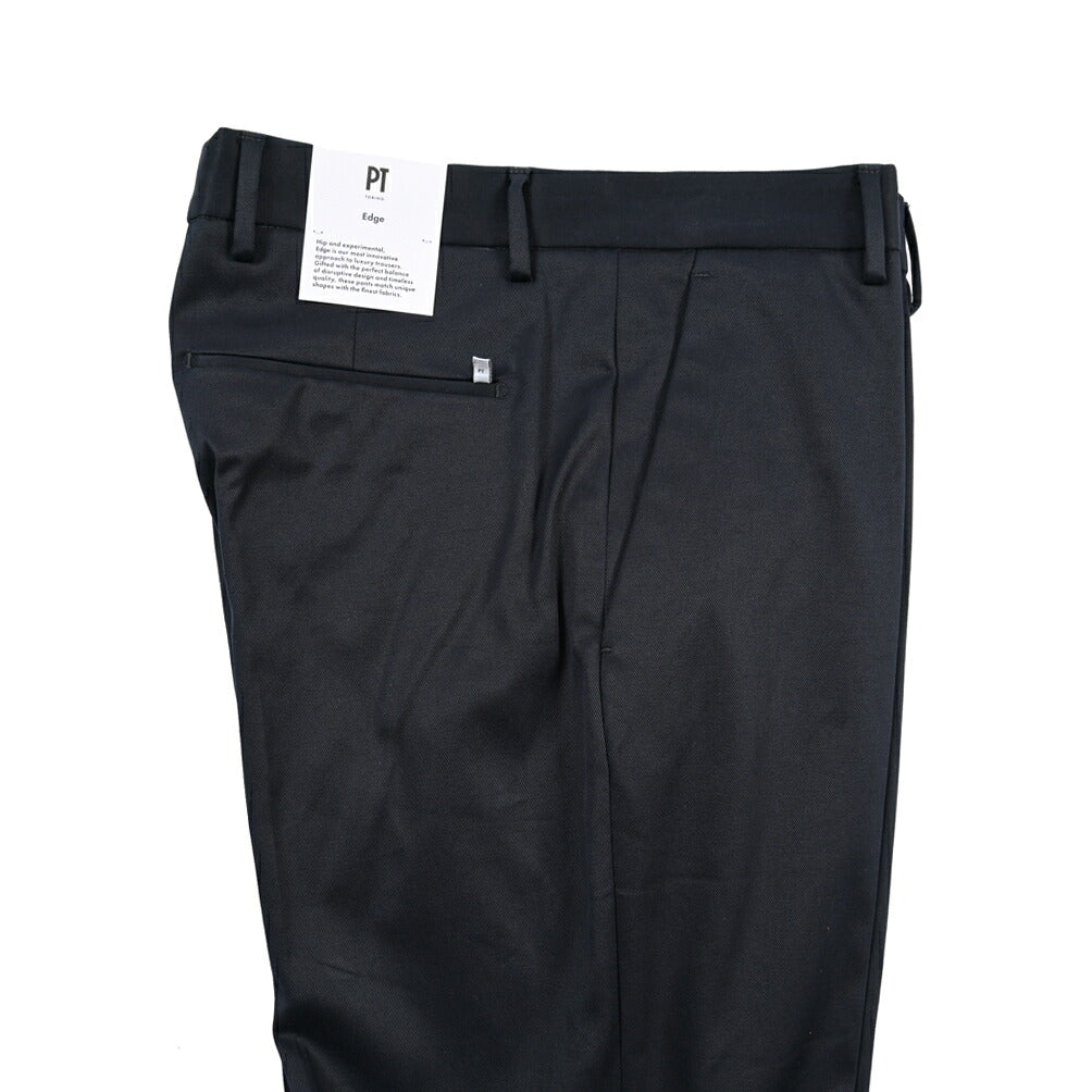 PT TORINO Edge “REBEL FIT” ストレッチコットン ノータックチノパンツ