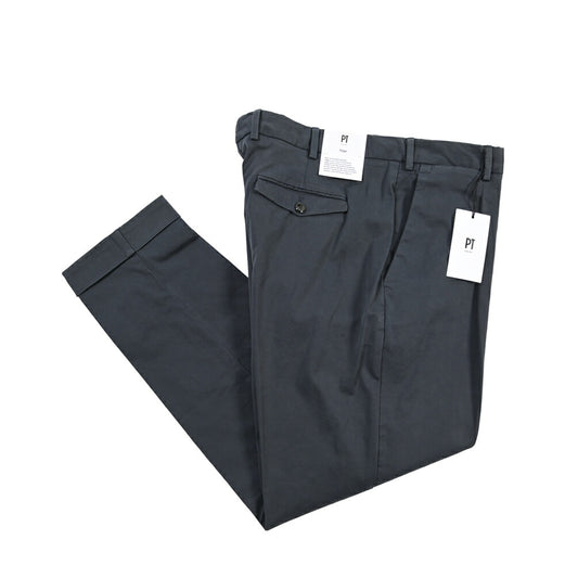 PT TORINO Edge “REBEL FIT” ストレッチコットン ワンタックチノパンツ
