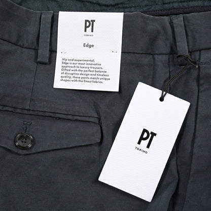 PT TORINO Edge “REBEL FIT” ストレッチコットン ワンタックチノパンツ