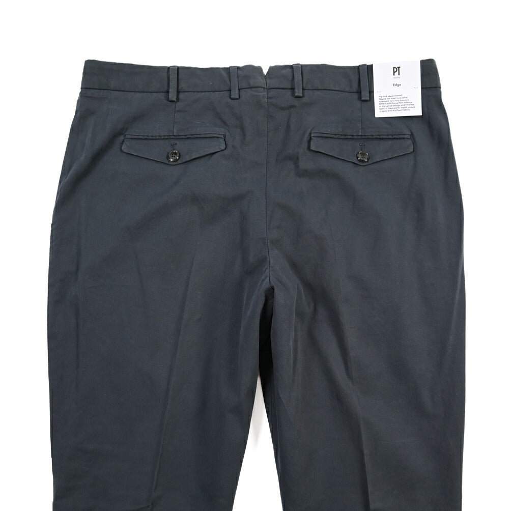 PT TORINO Edge “REBEL FIT” ストレッチコットン ワンタックチノパンツ