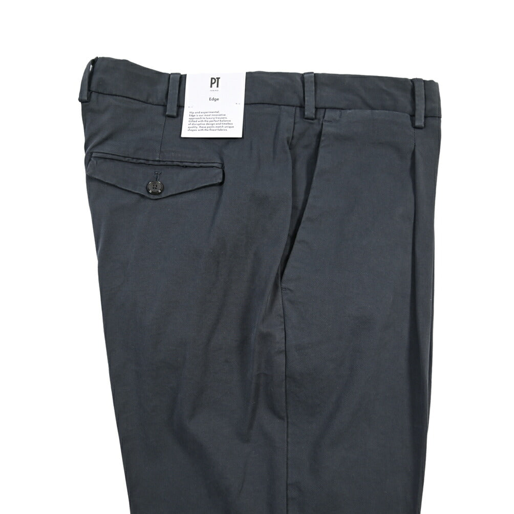 PT TORINO Edge “REBEL FIT” ストレッチコットン ワンタックチノパンツ