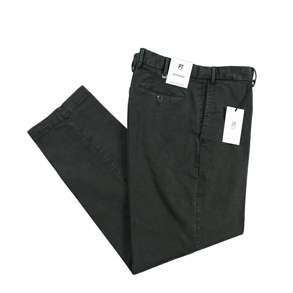 PT TORINO ReWorked “MADS” ストレッチコットン ノータックチノパンツ