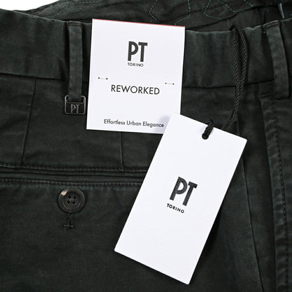 PT TORINO ReWorked “MADS” ストレッチコットン ノータックチノパンツ