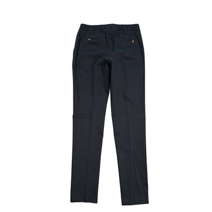 PT TORINO “SOFT FIT” カシミヤ混コットン ドローコード付きワンタックパンツ