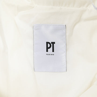 PT TORINO “SOFT FIT” ビスコース混 ドローコード付ワンタックカーゴパンツ