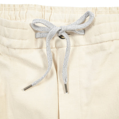 PT TORINO “SOFT FIT” ストレッチコットン ドローコード付ワンタックカーゴパンツ
