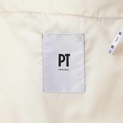 PT TORINO “SOFT FIT” ストレッチコットン ドローコード付ワンタックカーゴパンツ