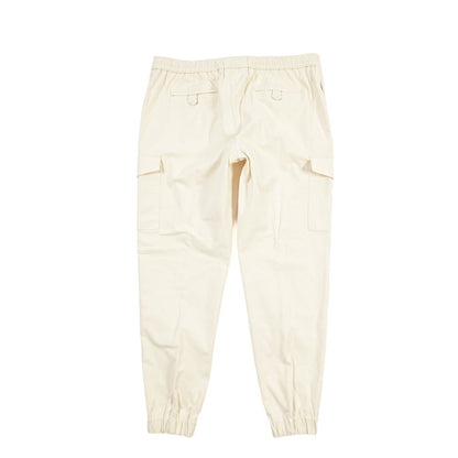 PT TORINO “SOFT FIT” ストレッチコットン ドローコード付ワンタックカーゴパンツ